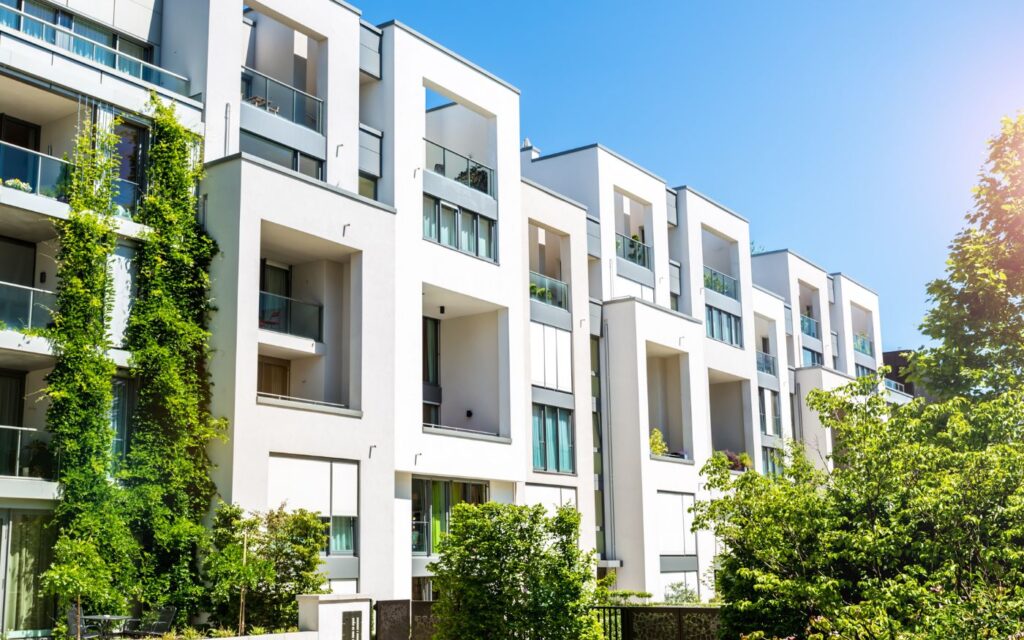 Modernes Mehrfamilienhaus in Bonn – Wohnungsverwaltung Schneider GmbH im Einsatz.